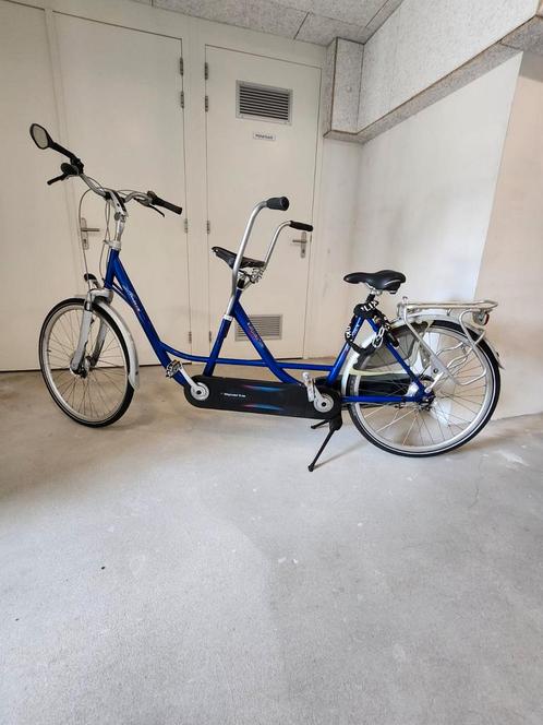 Nette Sparta duo fiets, prima in orde, Fietsen en Brommers, Fietsen | Tandems, Zo goed als nieuw, Minder dan 10 versnellingen