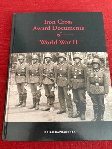 Iron Cross award document - Raskauskas beschikbaar voor biedingen
