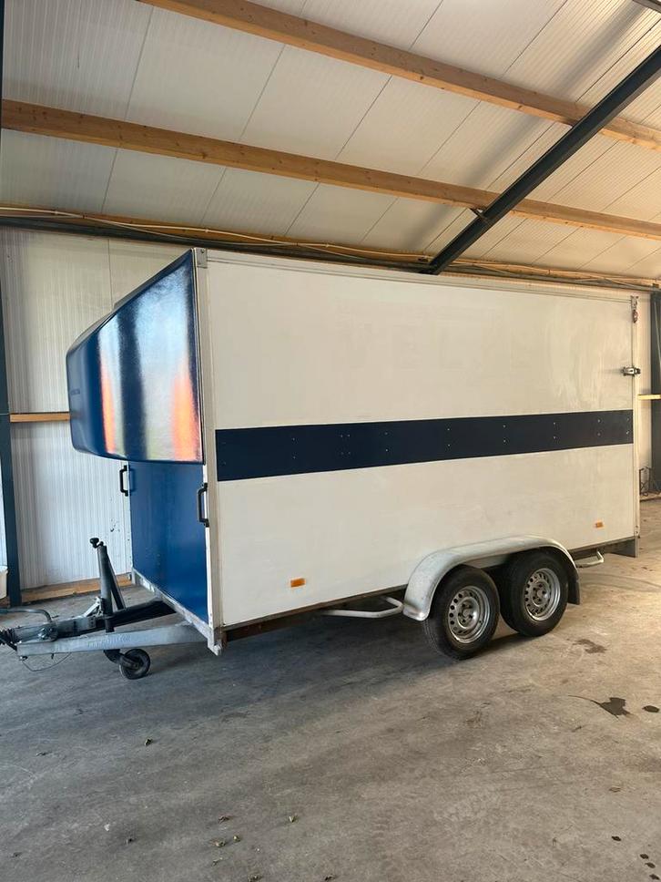 Dichte aanhanger met klep., Auto diversen, Aanhangers en Bagagewagens, Zo goed als nieuw, Ophalen