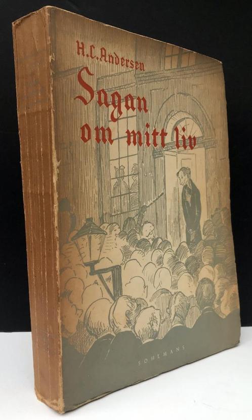 Andersen, H.C. - Sagan om mitt liv (1946), Antiek en Kunst, Antiek | Boeken en Bijbels, Ophalen of Verzenden