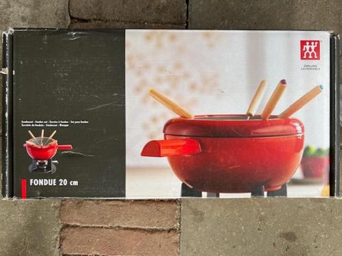 Zwilling complete Fondueset van Geëmailleerd Gietijzerij, Witgoed en Apparatuur, Fonduesets, Nieuw, Fondueset, Brander, Ophalen