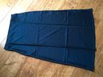 Maat L, nieuwe blauwe satijnen rok NIEUW, Kleding | Dames, Rokken, Blauw, Maat 42/44 (L), Nieuw, Ophalen of Verzenden