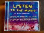 Listen to the music dubbel cd zgan, Ophalen of Verzenden, Zo goed als nieuw, Pop