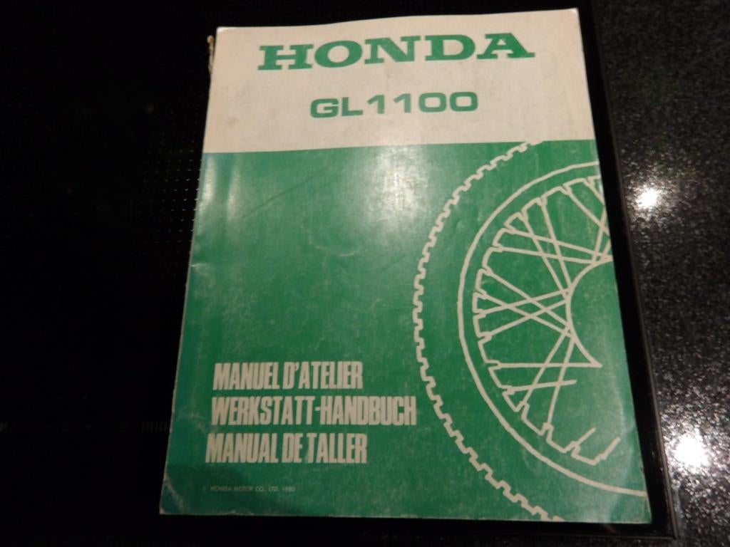 Origineel werkplaatshandboek Honda GL1100 Goldwing, Motoren, Handleidingen en Instructieboekjes, Verzenden, Honda