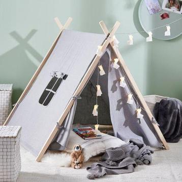 Wanny Tipi Speeltent - Grijs - Nieuw! beschikbaar voor biedingen
