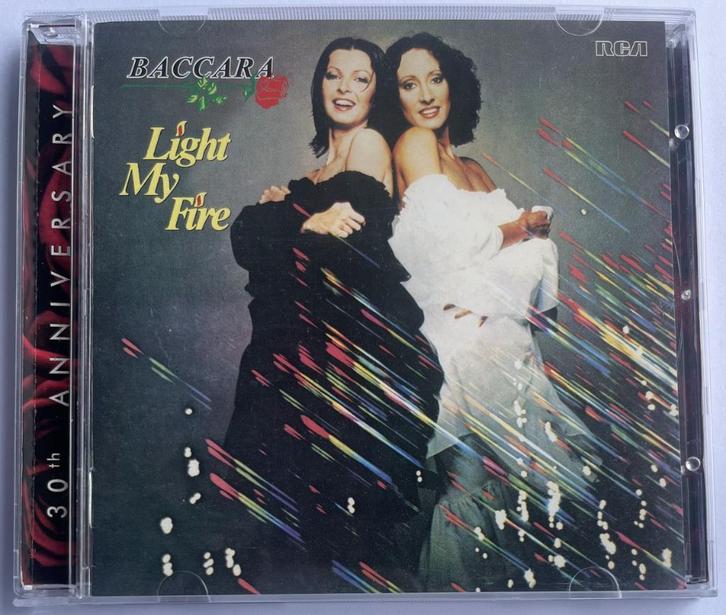 Baccara CD Light My Fire, Cd's en Dvd's, Cd's | Pop, Zo goed als nieuw, 1980 tot 2000, Verzenden