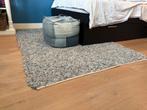 Spijkerstof Kleed & Poef, Ophalen, 100 tot 150 cm, Blauw, 200 cm of meer