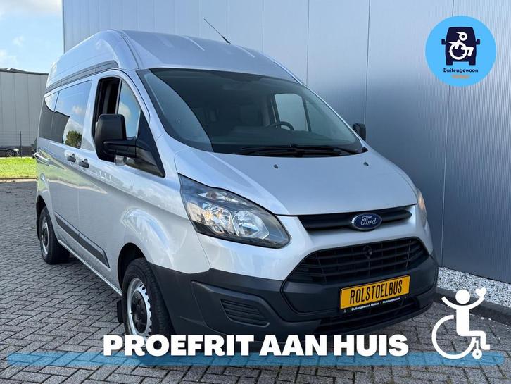 Ford Transit Custom Rolstoelbus 5 Persoons Rolstoellift Tafe, Auto's, Bestelauto's, Bedrijf, Te koop, Aangepast voor mindervaliden