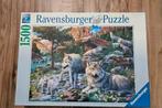 Ravensburger puzzel 1000 stukjes - Wolven, Ophalen, 500 t/m 1500 stukjes, Zo goed als nieuw