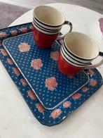 Metalen dienblaadje ( oud), Antiek en Kunst, Ophalen of Verzenden