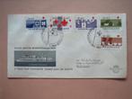 FDC   Nederland FDC 58, Postzegels en Munten, Postzegels | Eerstedagenveloppen, Ophalen of Verzenden, Beschreven, Nederland