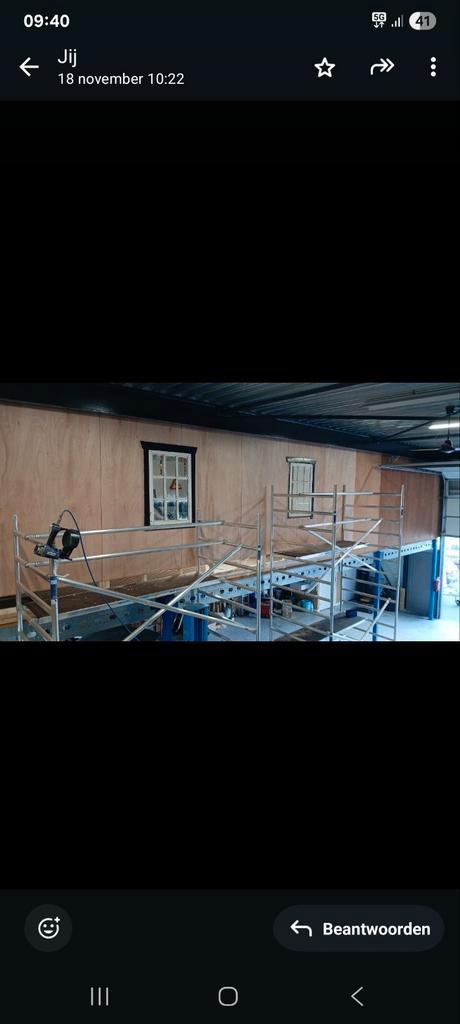 6xplaat  9mm multiplex aftimmerplaat noest vrij., Doe-het-zelf en Verbouw, Platen en Panelen, Nieuw, Multiplex, Ophalen