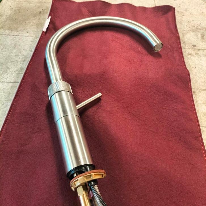Gereviseerde Quooker Pro 3 Vaq E met kraan Chroom., Doe-het-zelf en Verbouw, Sanitair, Zo goed als nieuw, Kraan, Chroom, Ophalen of Verzenden