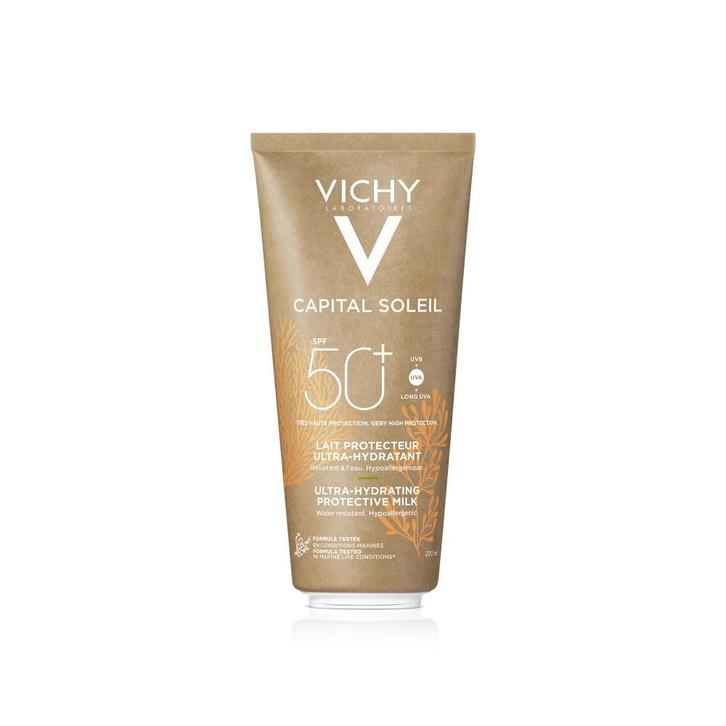 Vichy Capital Soleil Solar Eco-Designed Melk SPF50+ 200ml, Sieraden, Tassen en Uiterlijk, Uiterlijk | Lichaamsverzorging, Nieuw