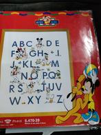 Disney letterlap, Hobby en Vrije tijd, Borduren en Borduurmachines, Ophalen of Verzenden, Zo goed als nieuw, Borduurpakket