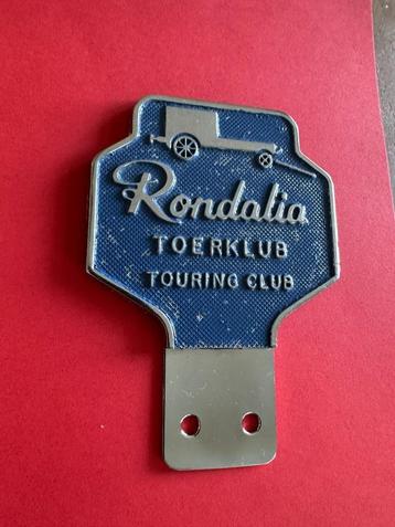Mooie Rondalia Toerklub Touring club badge. Voor Uw oldtimer beschikbaar voor biedingen
