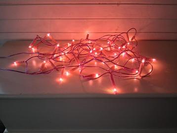 Lichtketting paars met 50 lampjes beschikbaar voor biedingen