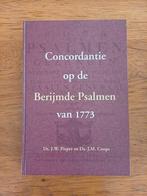 Concordantie op de Berijmde Psalmen van 1773, Boeken, Ophalen of Verzenden, Zo goed als nieuw