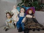 Oude poppen met porseleinen hoofdjes en armpjes., Verzamelen, Ophalen of Verzenden, Gebruikt, Accessoires