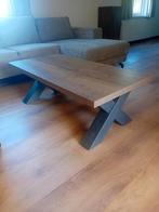 Industriele salontafel degelijke tafel met X poten, Ophalen, 100 tot 150 cm, 50 tot 100 cm, Minder dan 50 cm