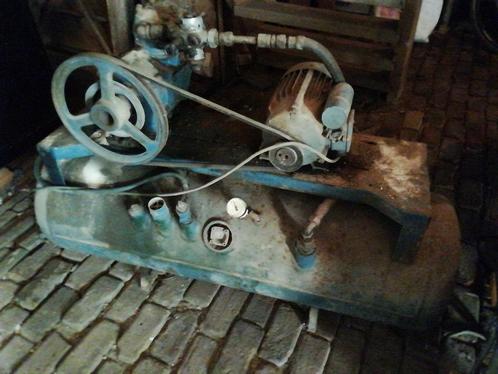 Stork Westinghouse compressor met 100l tank, Doe-het-zelf en Verbouw, Compressors, Gebruikt, 6 tot 10 bar, 100 liter of meer, Ophalen
