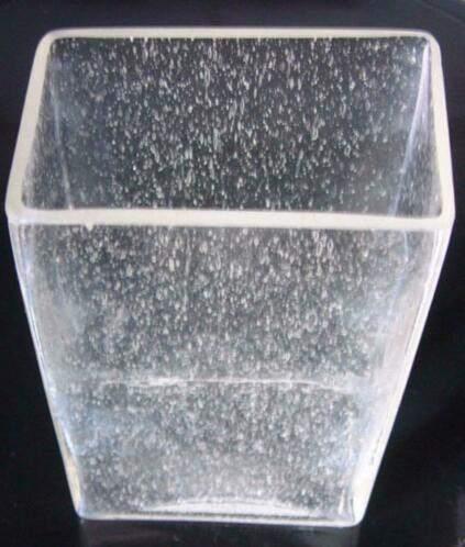 Vaas Bloemenvaas Glazen Decoratie Glas, Huis en Inrichting, Woonaccessoires | Vazen, Zo goed als nieuw, Overige kleuren, Minder dan 50 cm