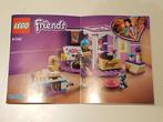 Lego Friends 41342 Emma's luxe slaapkamer, Ophalen of Verzenden, Zo goed als nieuw, Complete set, Lego