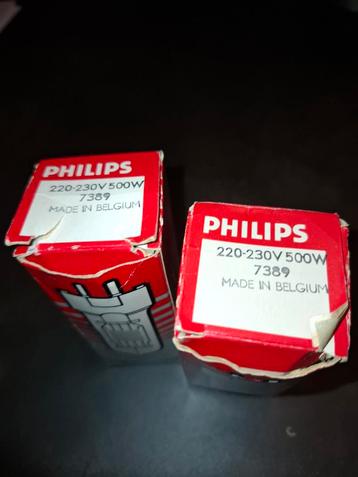 Philips Lampen 500W - Nieuw in doos beschikbaar voor biedingen