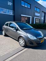 Opel Corsa 1.2 16V 3D 2011 Grijs, Auto's, Voorwielaandrijving, 83 pk, 67 €/maand, Zwart