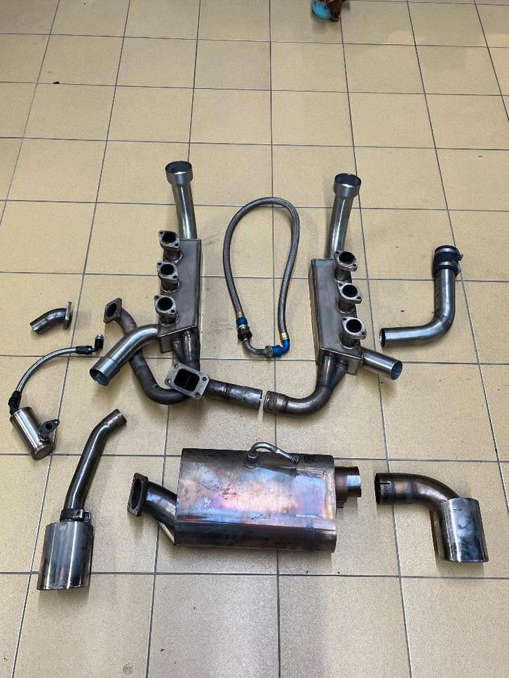 Porsche 964 Turbo 3.3 Sportuitlaat van Billy Boat (BBE), Auto-onderdelen, Uitlaatsystemen, Porsche, Gebruikt, Ophalen