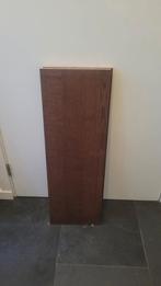 Ikea Billy boekenkast donkerbruik essenfineer onderplaat 2x, Ophalen, 25 tot 50 cm, 50 tot 100 cm