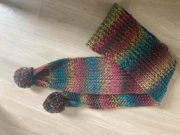 Regenboog Sjaal - Dik & Lang beschikbaar voor biedingen