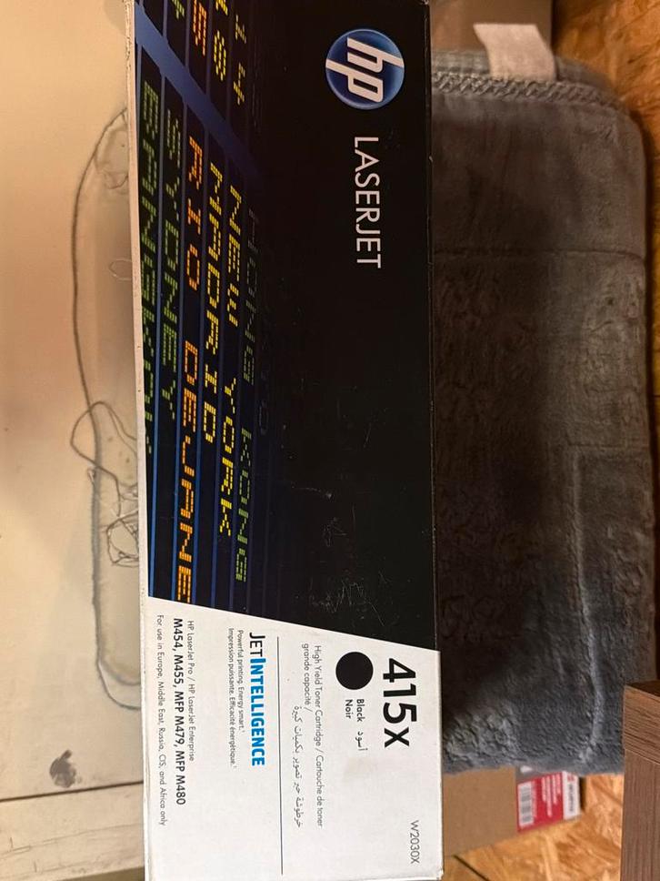 HP 415X Zwart Toner - Nieuw in doos!, Computers en Software, Printerbenodigdheden, Nieuw, Toner, Ophalen