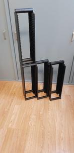 CD rekken z.g.a.n., Huis en Inrichting, Woonaccessoires | Cd- en Dvd-rekken, Ophalen, Kunststof, Zo goed als nieuw, 25 tot 75 discs