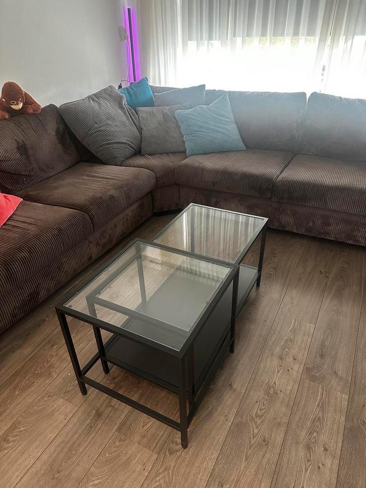 VITTSJÖ Bijzettafel Set van 2, Huis en Inrichting, Tafels | Salontafels, Zo goed als nieuw, Minder dan 50 cm, 50 tot 100 cm, 50 tot 100 cm