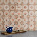 Keramische Portugese tegels - Vintage cementtegel stijl, Minder dan 50 cm, Verzenden, Overige typen, Nieuw