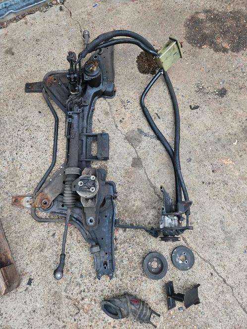 subframe golf 2 / corrado met stuurbekr. gti 16v g60, Auto diversen, Tuning en Styling, Ophalen