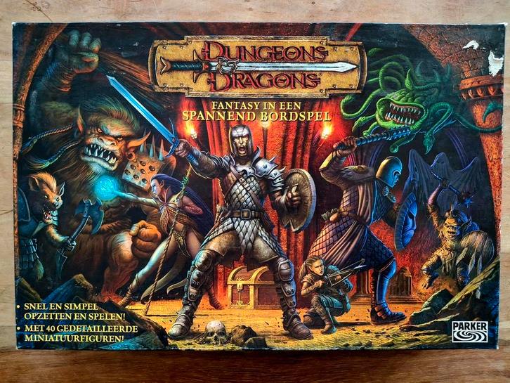 Dungeons and Dragons Bordspel, Basisspel, Nederlands, Hobby en Vrije tijd, Gezelschapsspellen | Bordspellen, Zo goed als nieuw