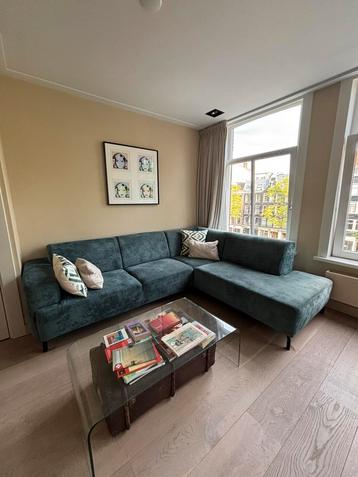 Sofacompany ‘Dane’ met chaiselongue – dusty blue beschikbaar voor biedingen