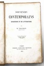 Souvenirs Contemporains d’Histoire Littérature 1854 Napoleon, Antiek en Kunst, Antiek | Boeken en Bijbels, Ophalen of Verzenden