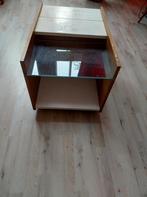Vintage bartafel / salontafel / bijzettafel jaren 70, Ophalen, 50 tot 100 cm, 50 tot 100 cm, Zo goed als nieuw