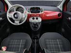 Fiat 500 0.9 TwinAir Turbo Lounge 80pk | Pano | Clima | Navi, Auto's, Voorwielaandrijving, Stof, Gebruikt, Euro 6