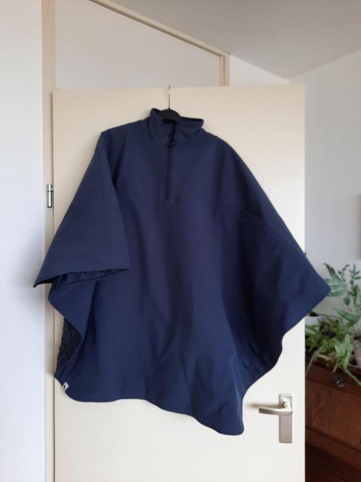 Rolstoelcape, Kleding | Heren, Jassen | Winter, Zo goed als nieuw, Overige maten, Blauw, Ophalen of Verzenden