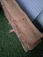 Boomstam planken, ca. 3.50 meter lang, Doe-het-zelf en Verbouw, Hout en Planken, Ophalen, Gebruikt, 25 tot 50 mm, Plank