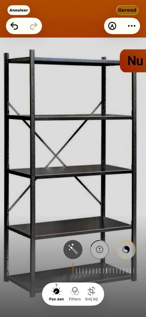 Legbord stellingen 140x40 cm - vanaf €70, Ophalen of Verzenden, Zo goed als nieuw