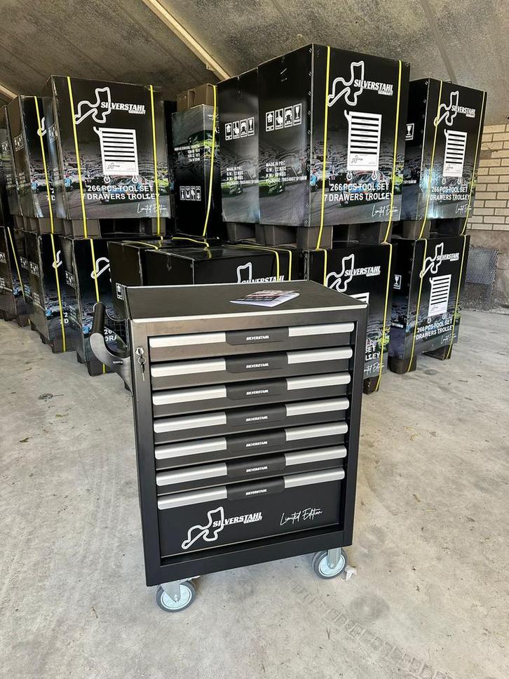️ Silverstahl | Limited Edition 266-delig, Doe-het-zelf en Verbouw, Gereedschapskisten, Nieuw, Gevuld, Ophalen of Verzenden