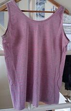 Dames top roze met strepen maat XL, Maat 46/48 (XL) of groter, Ophalen of Verzenden, Roze, Zonder mouw