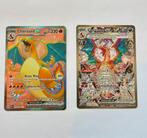 2x Charizard - 151 + Obsidian Flames, Verzenden, Nieuw, Losse kaart