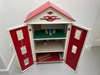 Antiek Poppenhuis met Inhoud, Kinderen en Baby's, Speelgoed | Poppenhuizen, Ophalen of Verzenden, Gebruikt, Poppenhuis