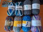 Sokkenwol 4 ply  8x100 gr, Breien of Haken, Nieuw, Ophalen of Verzenden, X